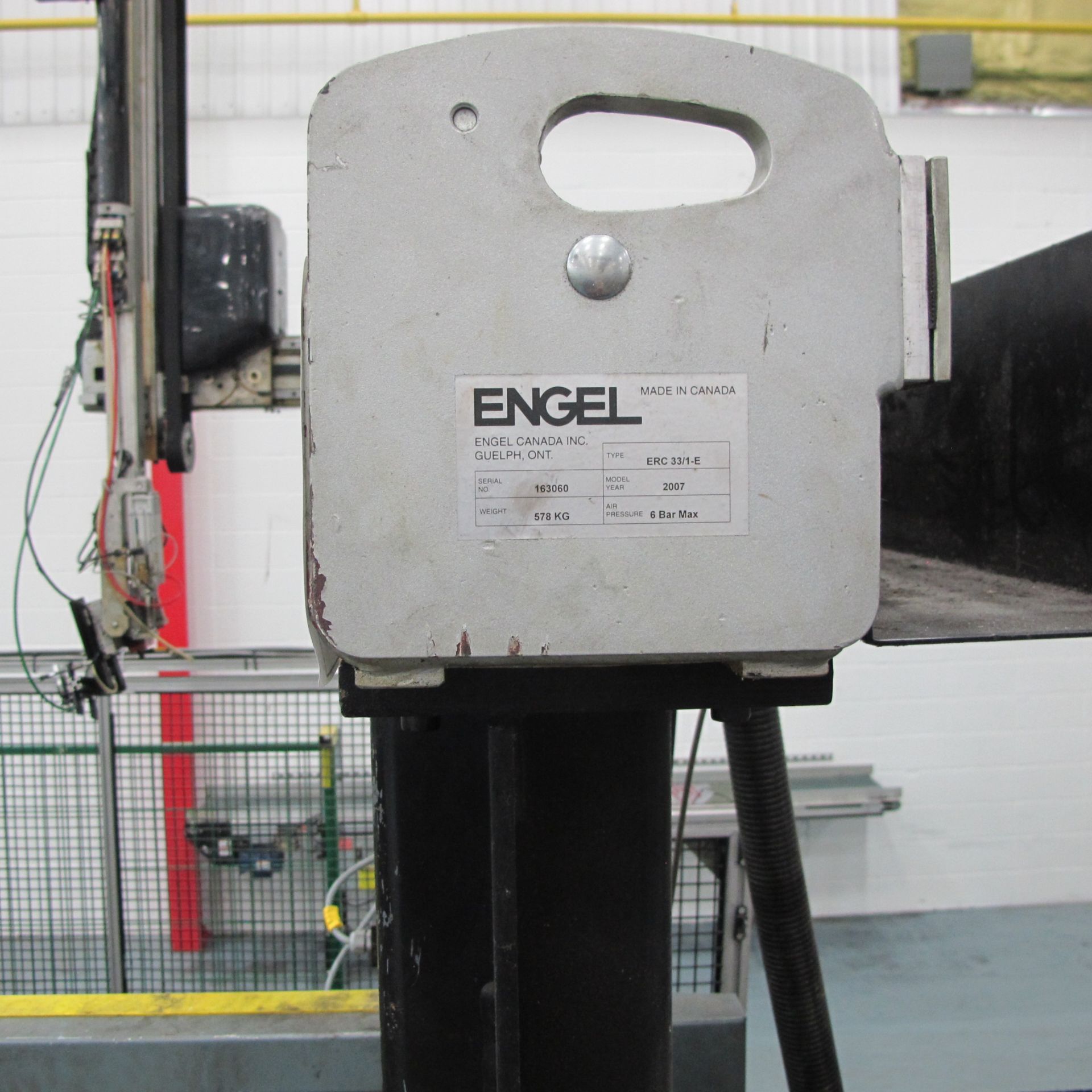 2007 ENGEL ERC 33-1/E 3 AXIS SERVO ROBOT W/PENDANT CONTROL, S/N 163060 - Image 5 of 5