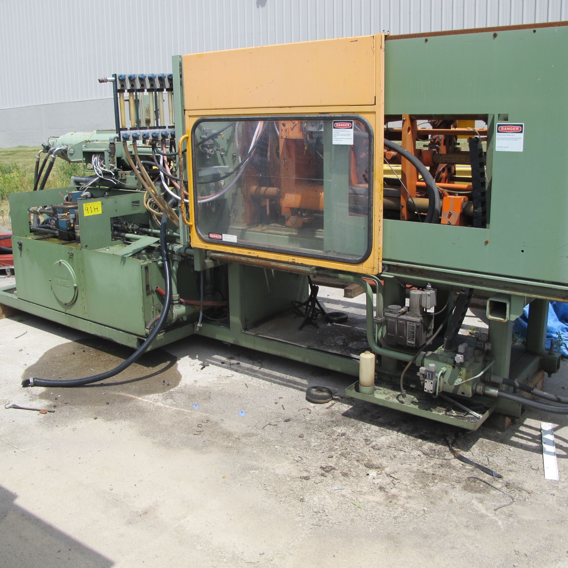 150 TON CAP ENGEL MODEL ES600/150 HORIZONTAL INJECTION MOLDING MACHINE, MFG 1996, S/N 7821-150-96 AS