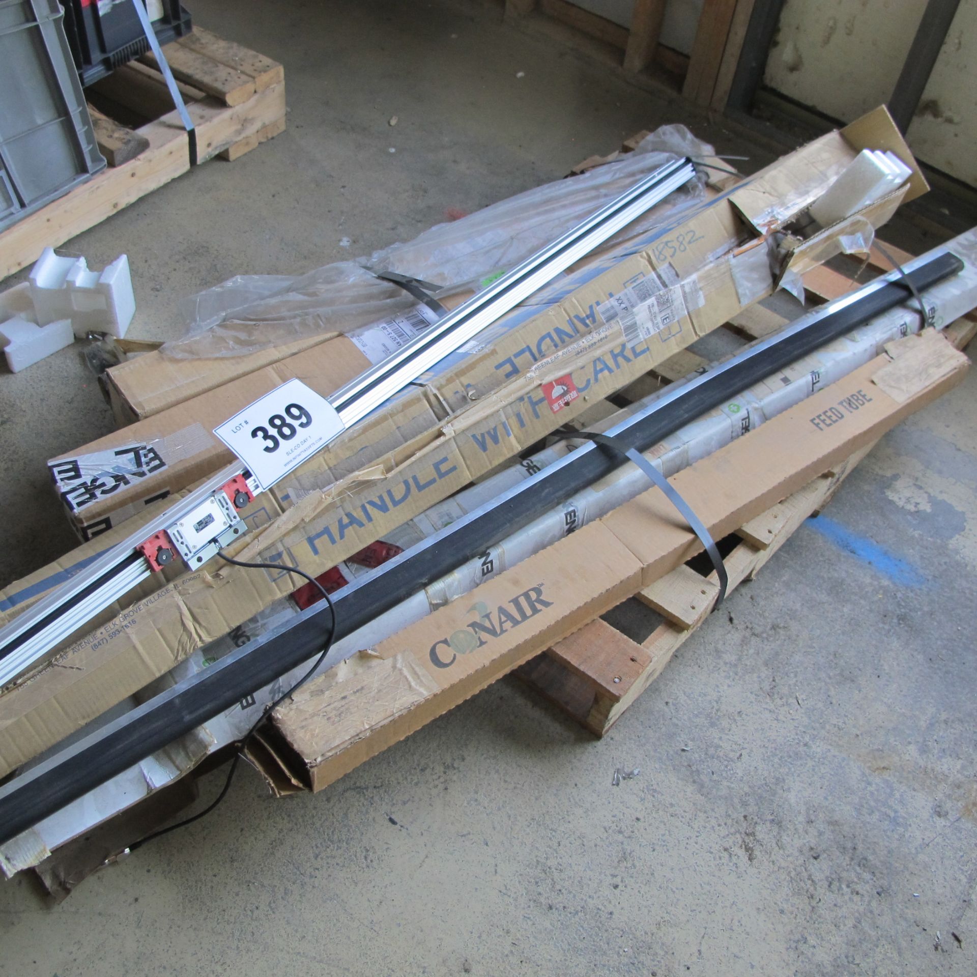 1 PALLET OF MIXED TRANSDUCERS/AIR SAFETY DOORS