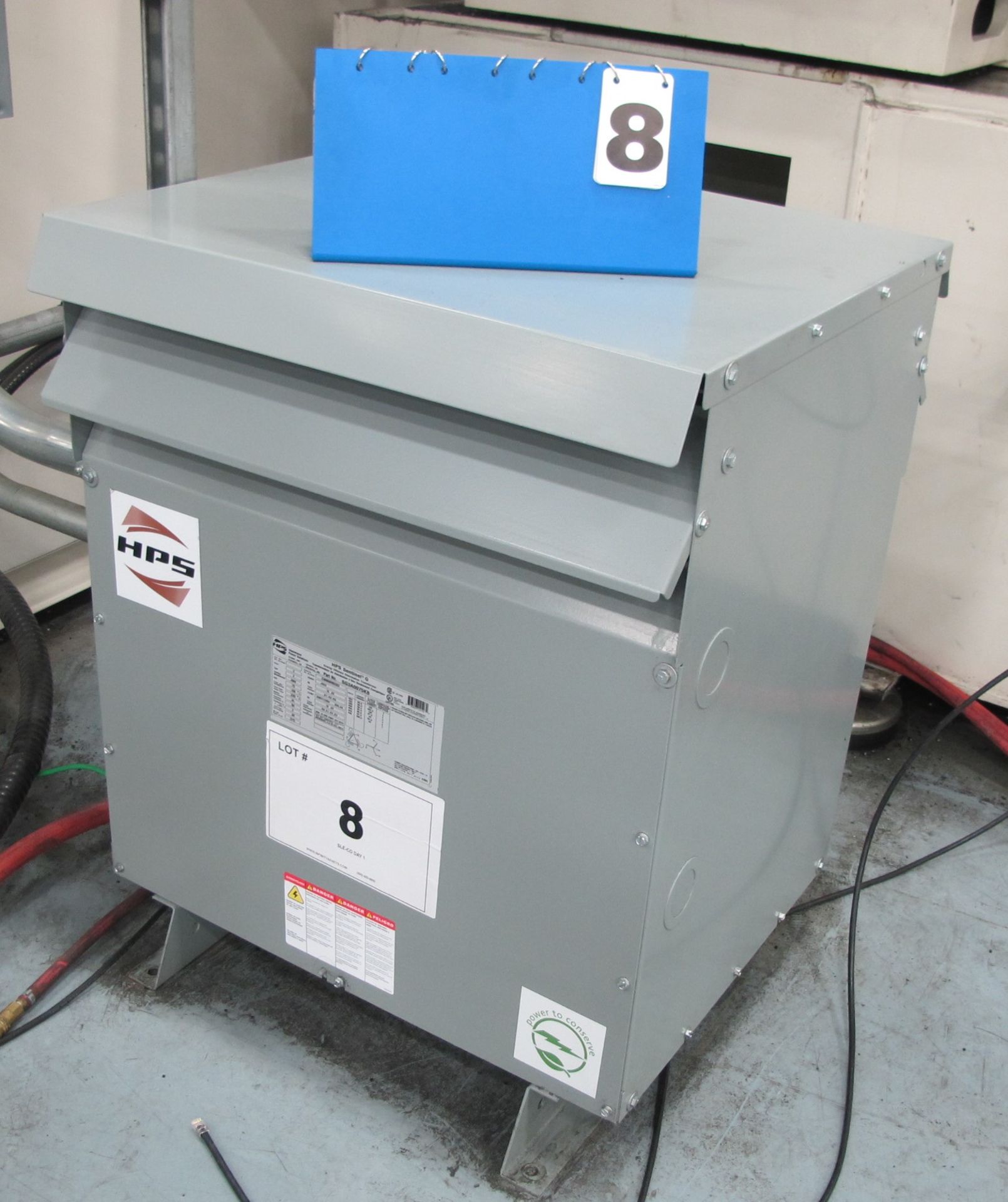 HPS-75KVA TRANSFORMER AND SWITCH BOX (480V, 3 PHASE)