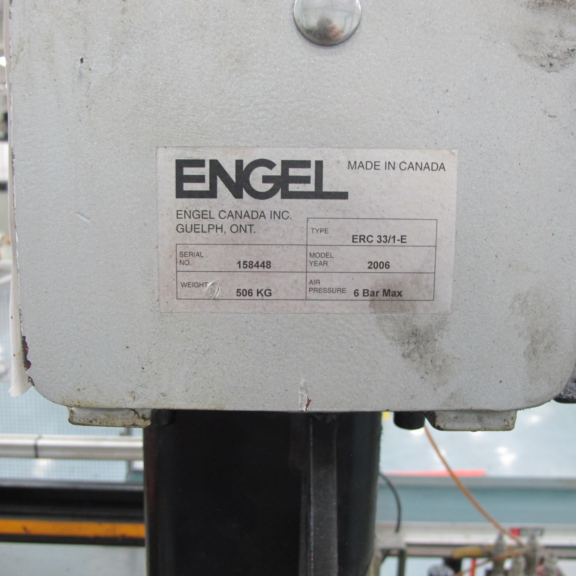 2006 ENGEL ERC33/1-E, 3 AXIS SERVO ROBOT, S/N 158448 - Image 4 of 4