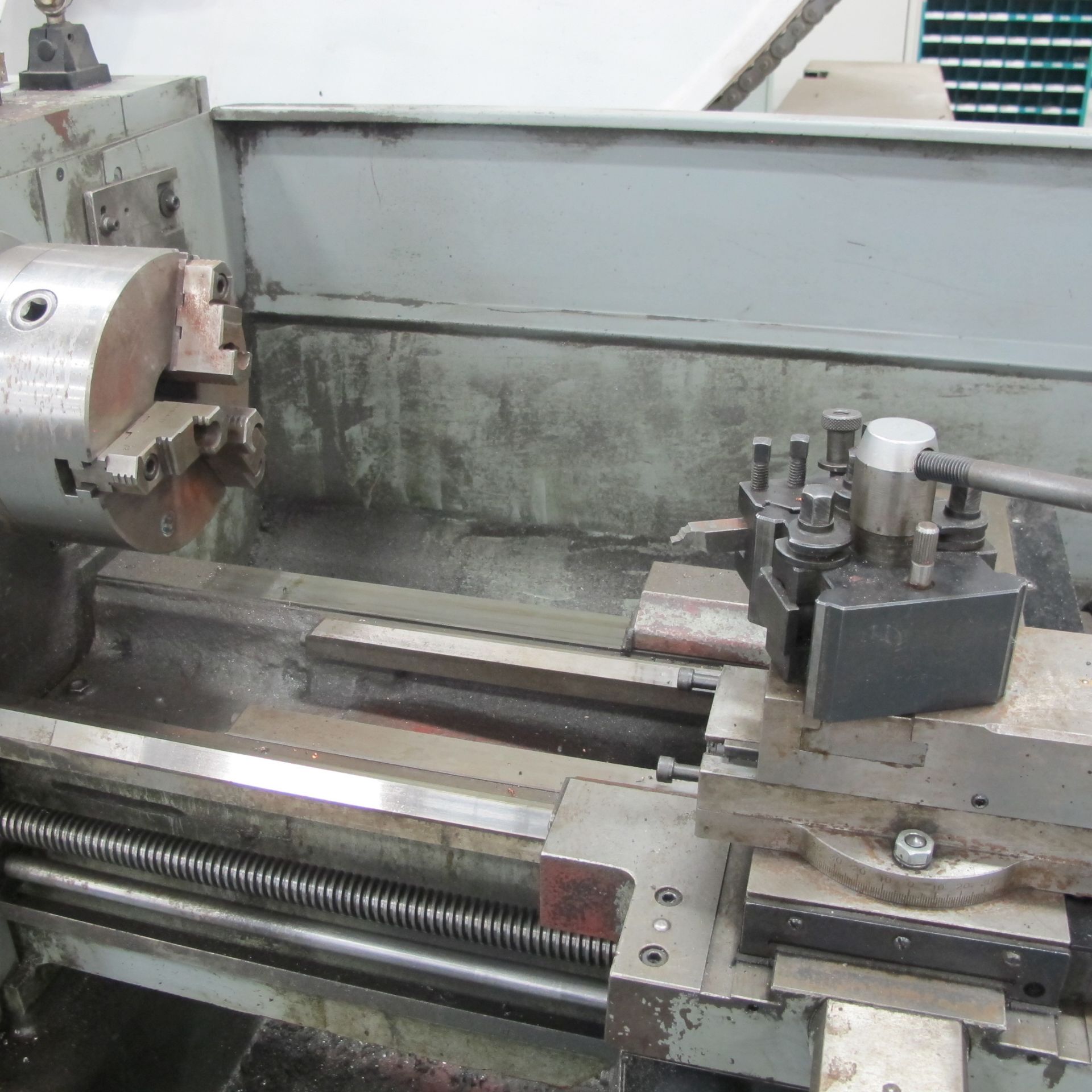 2003 MORTON FEL-1640HG ENGINE LATHE, FAGOR DRO, 3 JAW CHUCK, TAILSTOCK, TOOL POST S/N: 1640208641 - Image 4 of 8