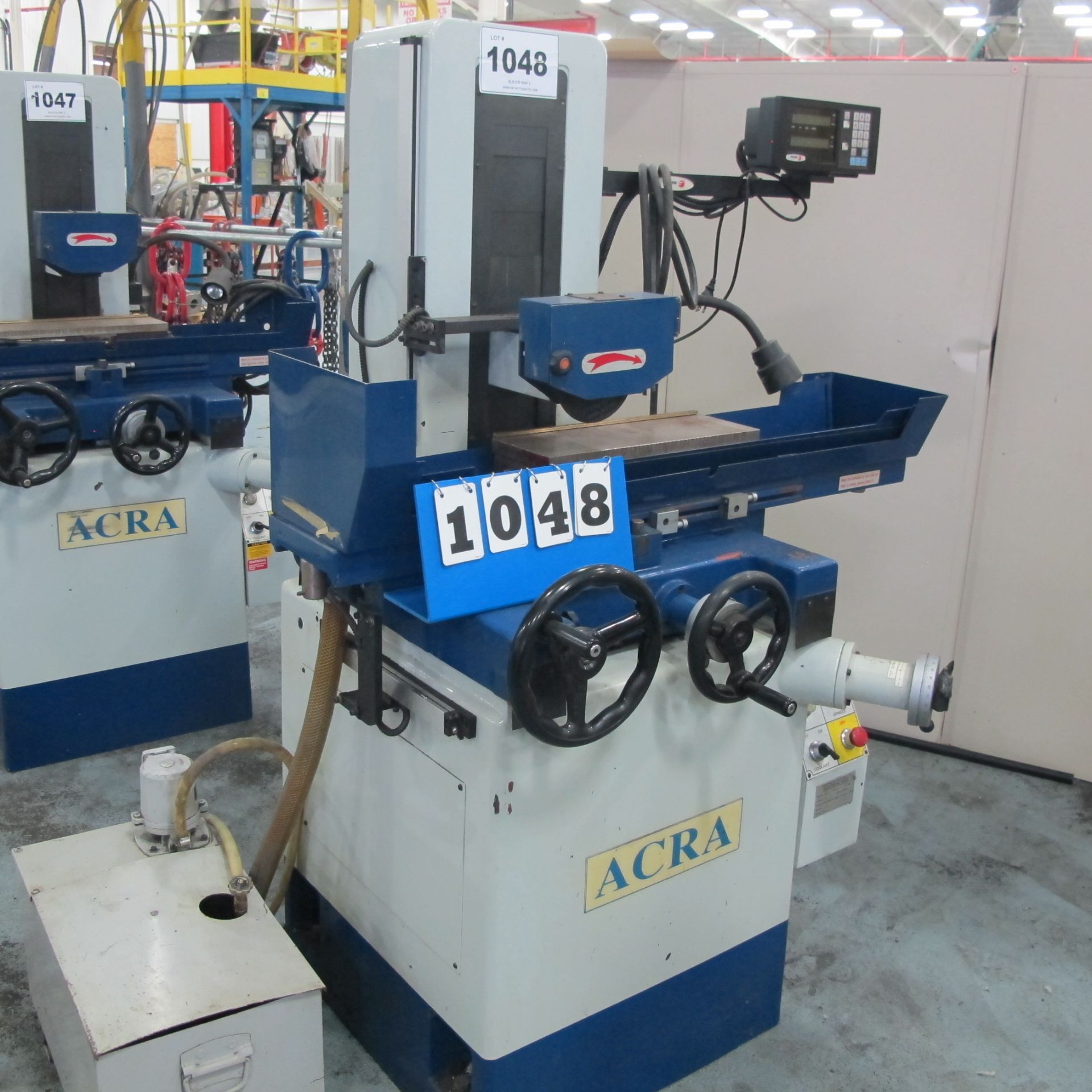 2002 ACRA APSG-618B SURFACE GRINDER WITH FAGOR DRO S/N: 123, 6" X 18" MAGNETIC CHUCK