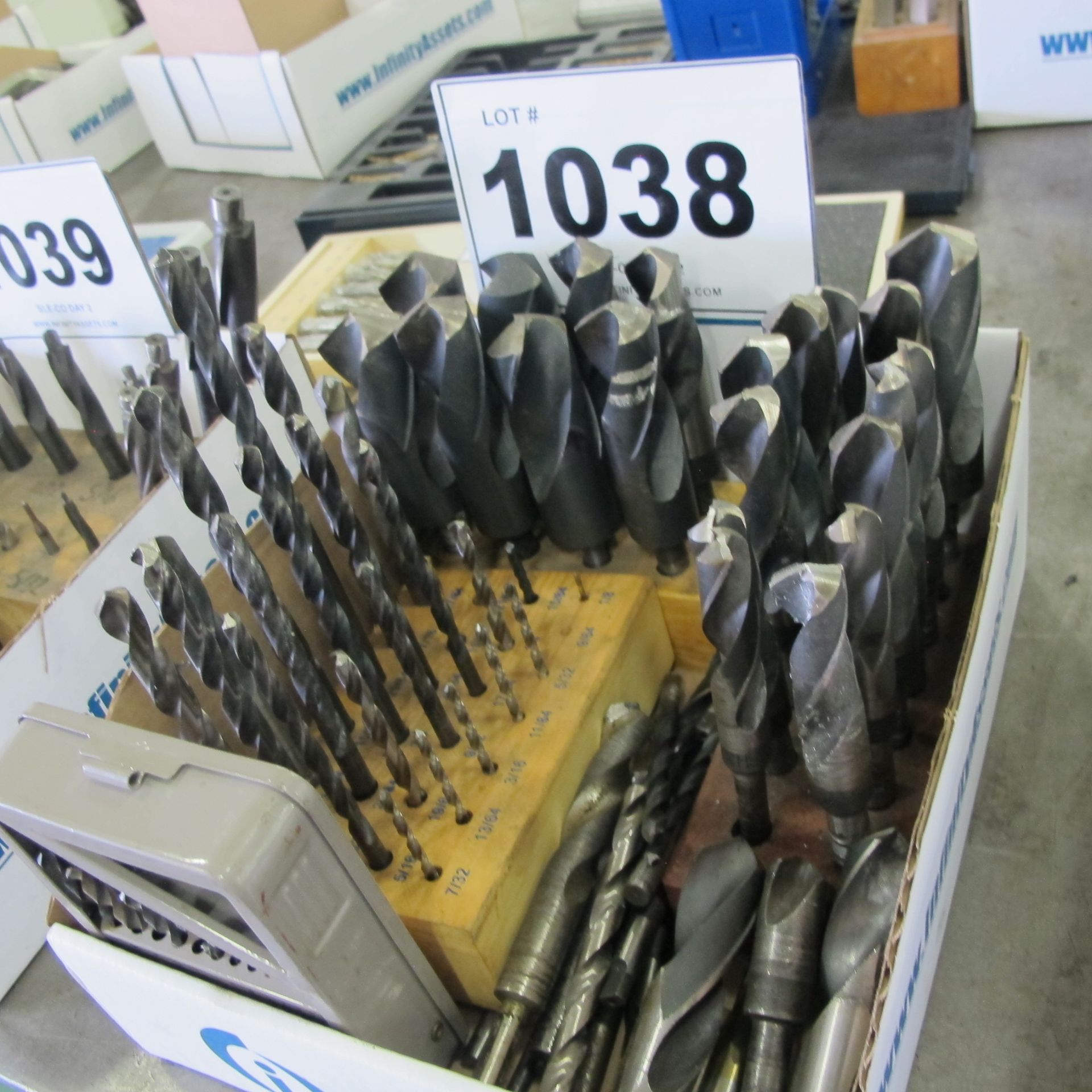 1 BOX OF HIGH SPEED DRILL SETS