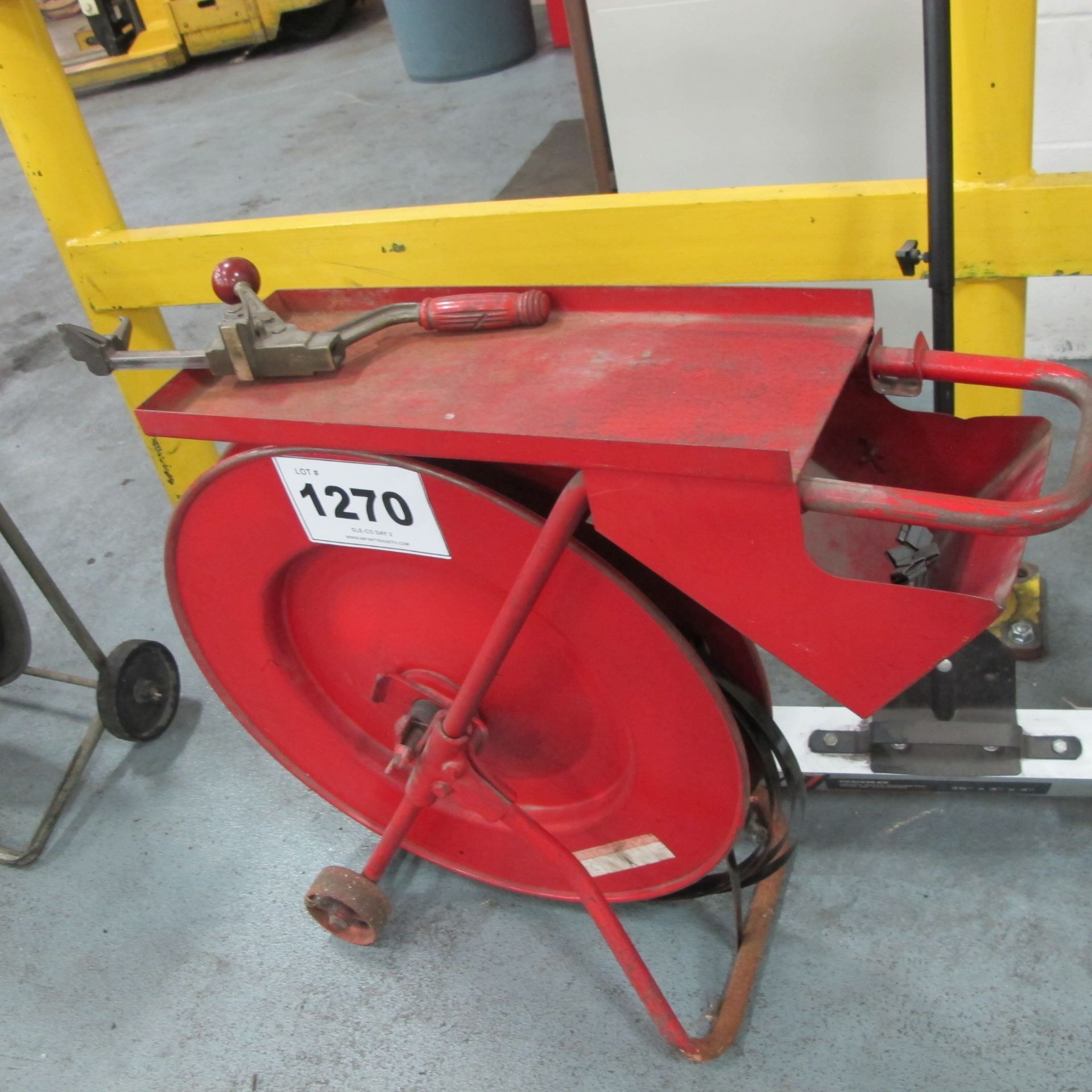 STRAPPING CART (METAL BANDING) WITH TOOL