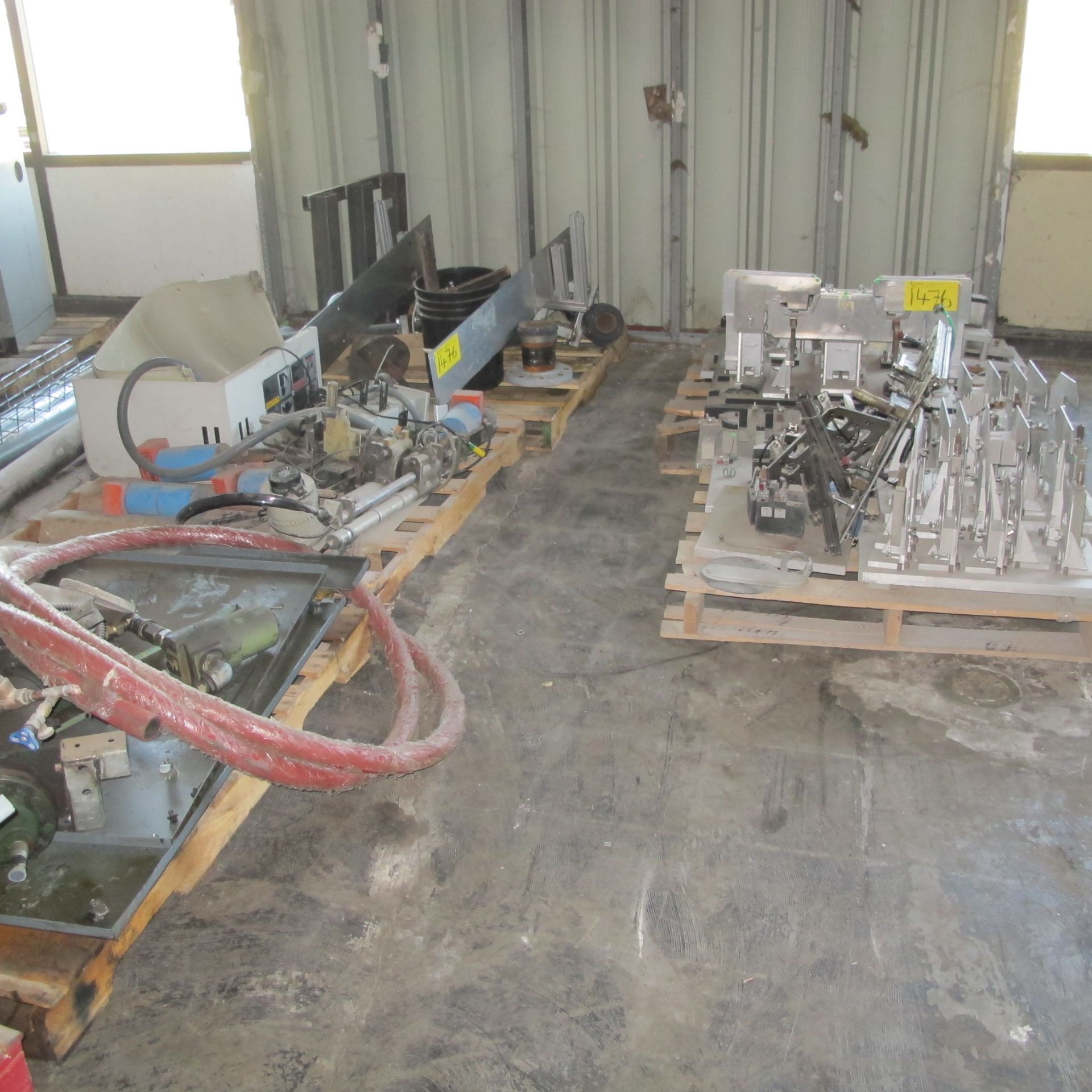 (8) PALLETS OF PARTS AND PIPES - Image 2 of 2