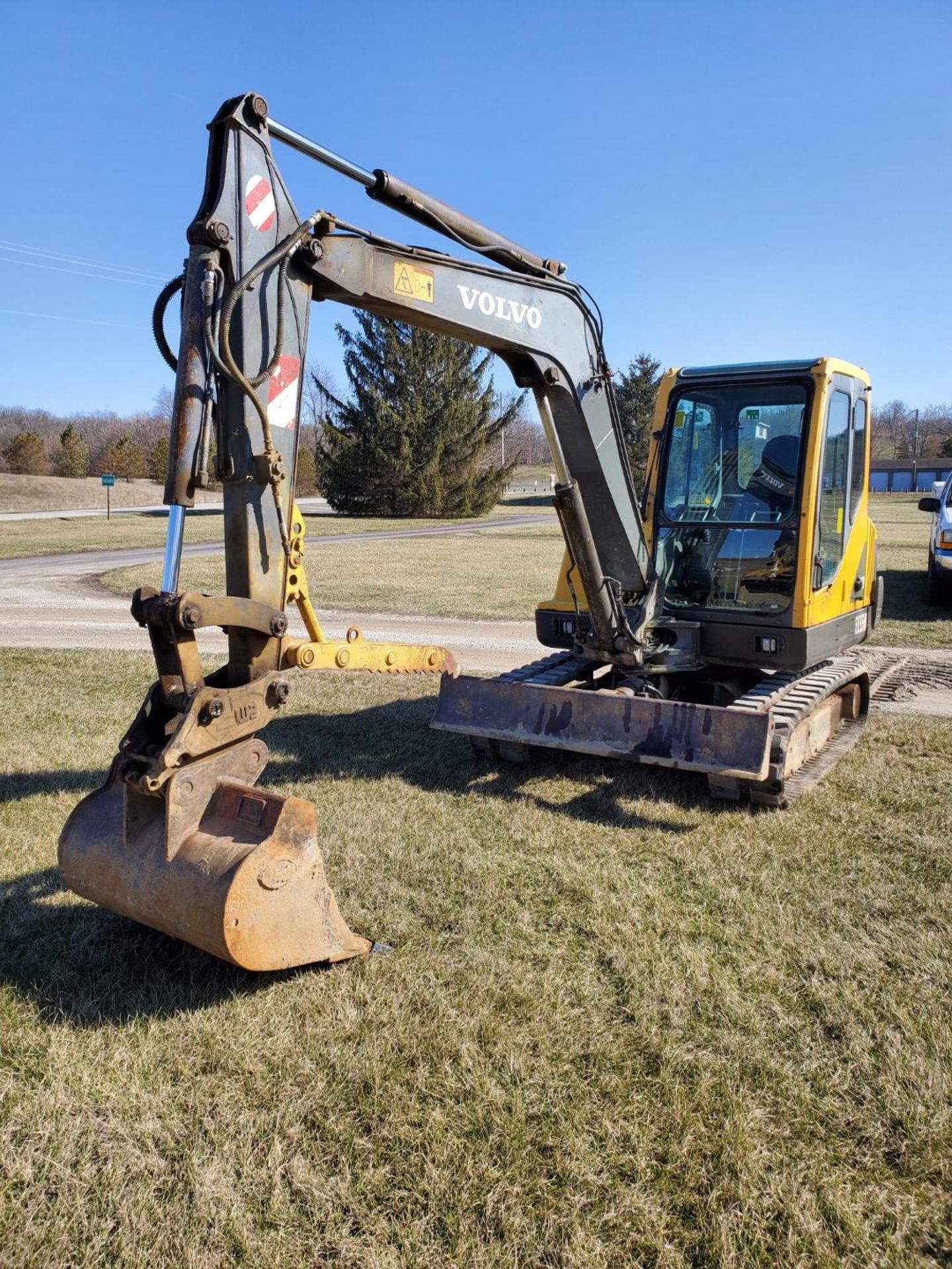 2005 Volvo EC55B Midi Excavator w/Thumb and Aux. Hydraulics New Tracks, 6,746 Hours, s/n EC55BY33192 - Image 5 of 24