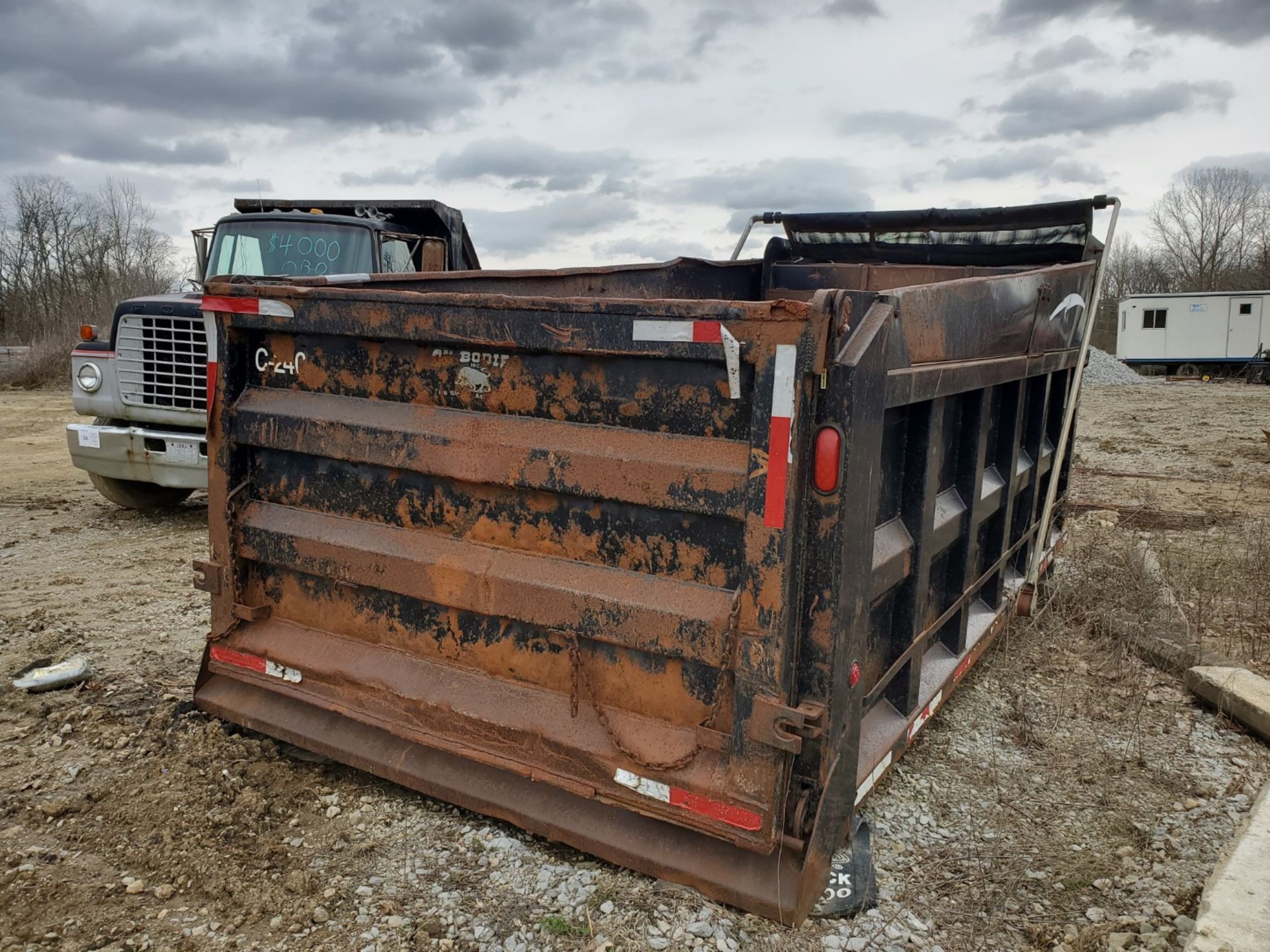 Oxbodies 16 ft, 17-19 Yard Dump Bed w/ Tarp System, Loading Fee, $350 - Image 5 of 6