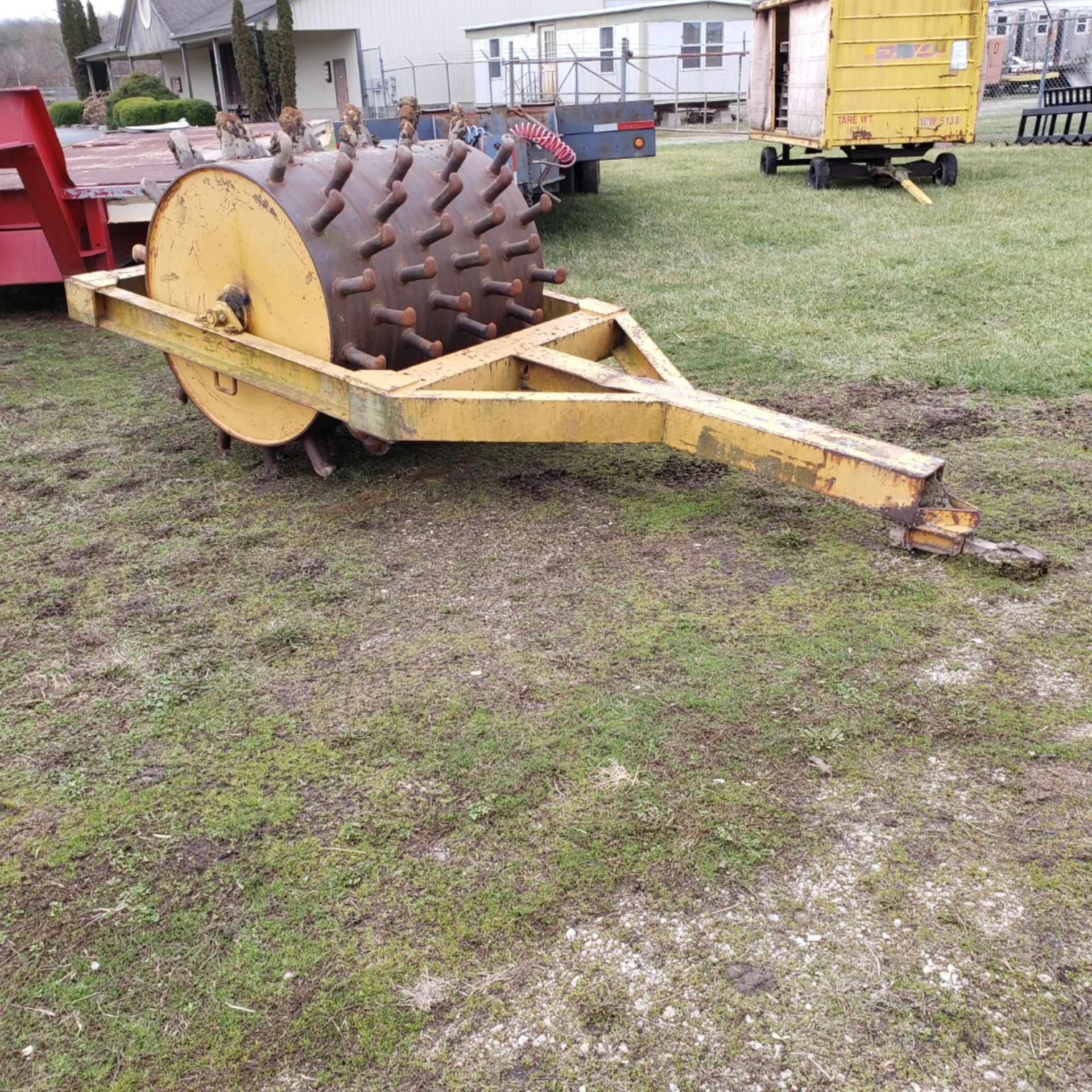 48-inch Pull Behind Sheepsfoot Roller, 40 in Diameter - Image 2 of 4