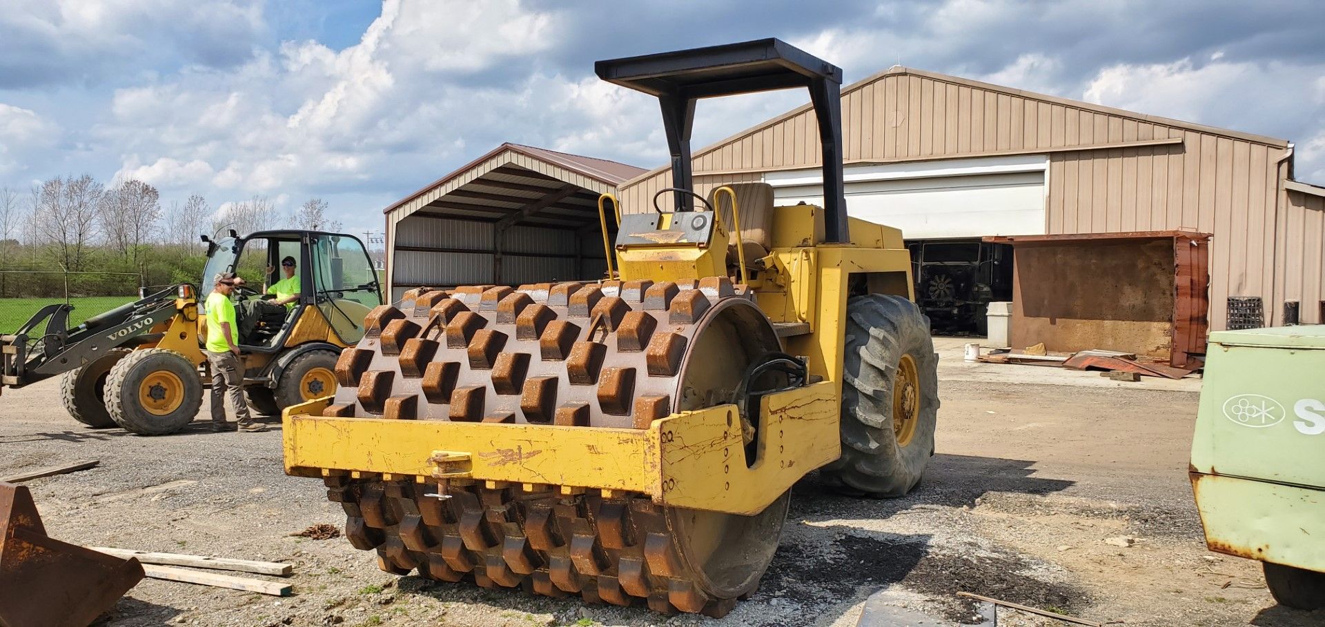 Bomag Model BW 213 Vibratory Roller w/ Shell Kit, s/n 101400250137, 3016 Hours, Deitz Diesel - Image 4 of 8