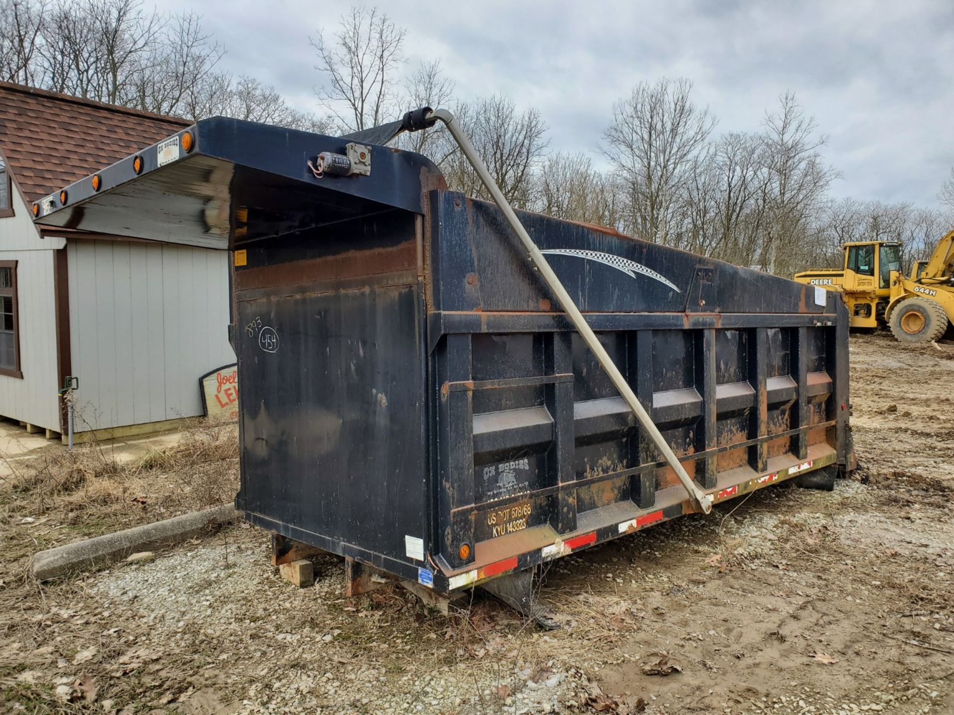 Oxbodies 16 ft, 17-19 Yard Dump Bed w/ Tarp System, Loading Fee, $350 - Image 2 of 6