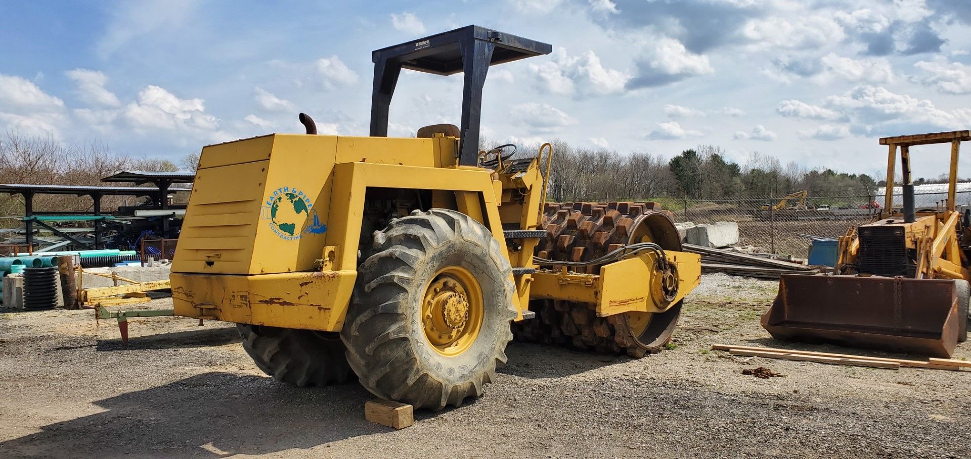 Bomag Model BW 213 Vibratory Roller w/ Shell Kit, s/n 101400250137, 3016 Hours, Deitz Diesel - Image 8 of 8