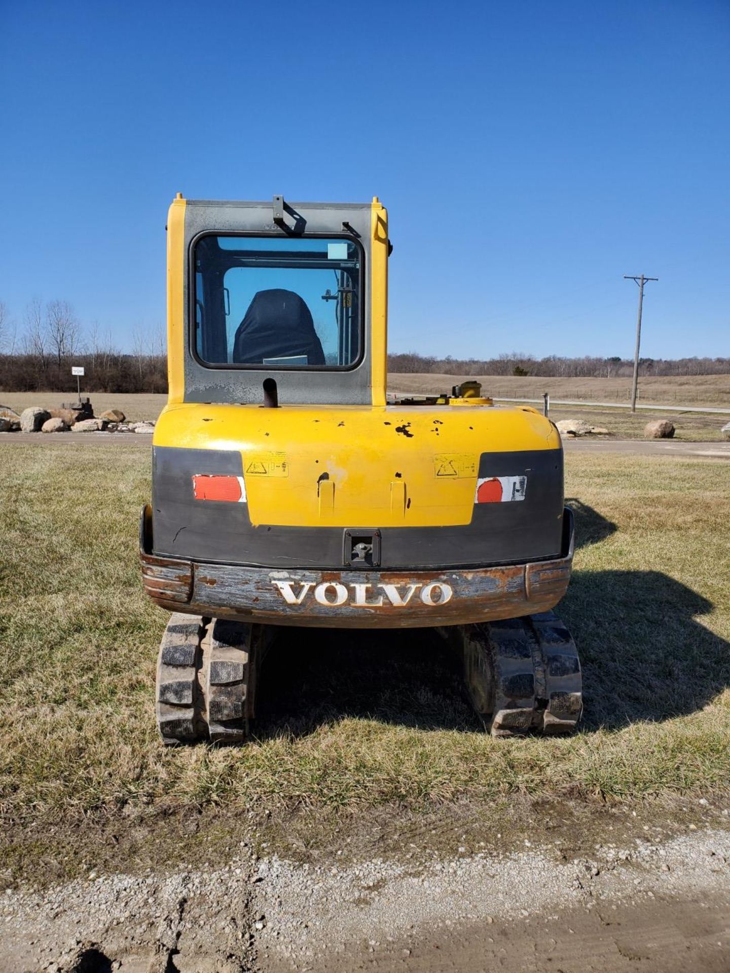 2005 Volvo EC55B Midi Excavator w/Thumb and Aux. Hydraulics New Tracks, 6,746 Hours, s/n EC55BY33192 - Image 10 of 24