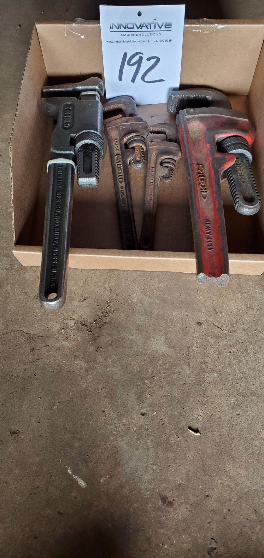 Assorted Pipe Wrenches