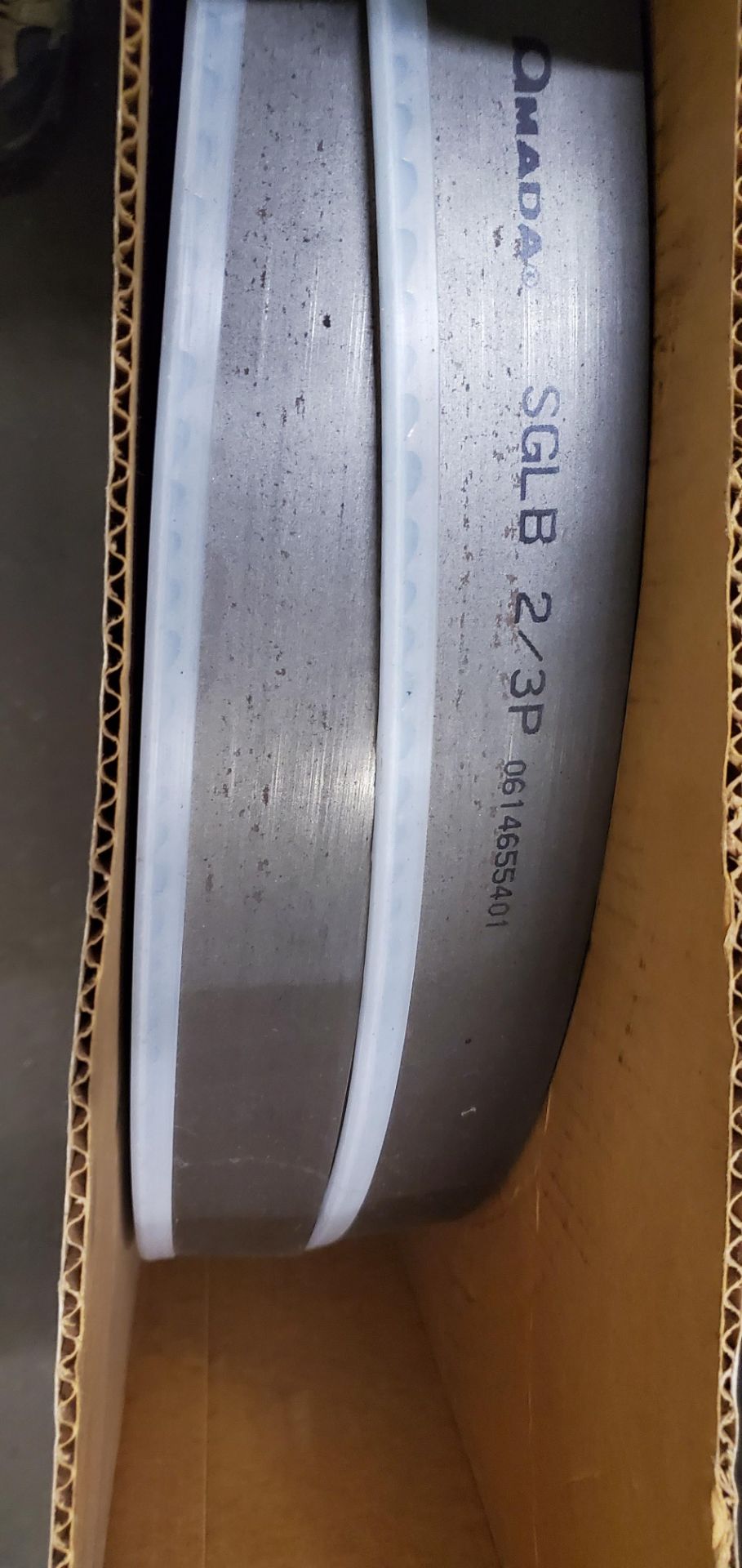 (5) Amada Saw Blades 19 ft 10 in Length, 2 in Width, .063 Thickness, 2/3 Teeth, Type SU - Image 2 of 2