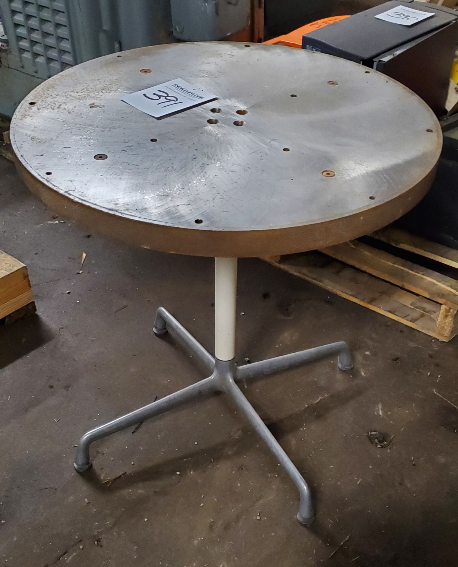 28 in Steel Table