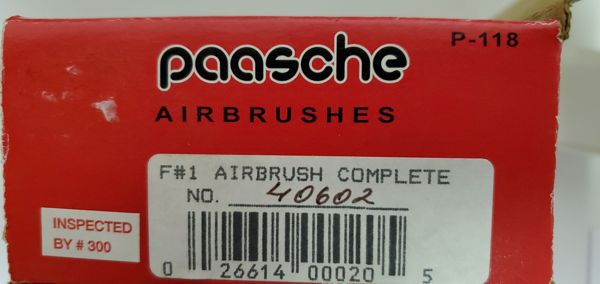 Paasche Air Brush New w/ R-75 Regulator and Filter, New - Image 2 of 5