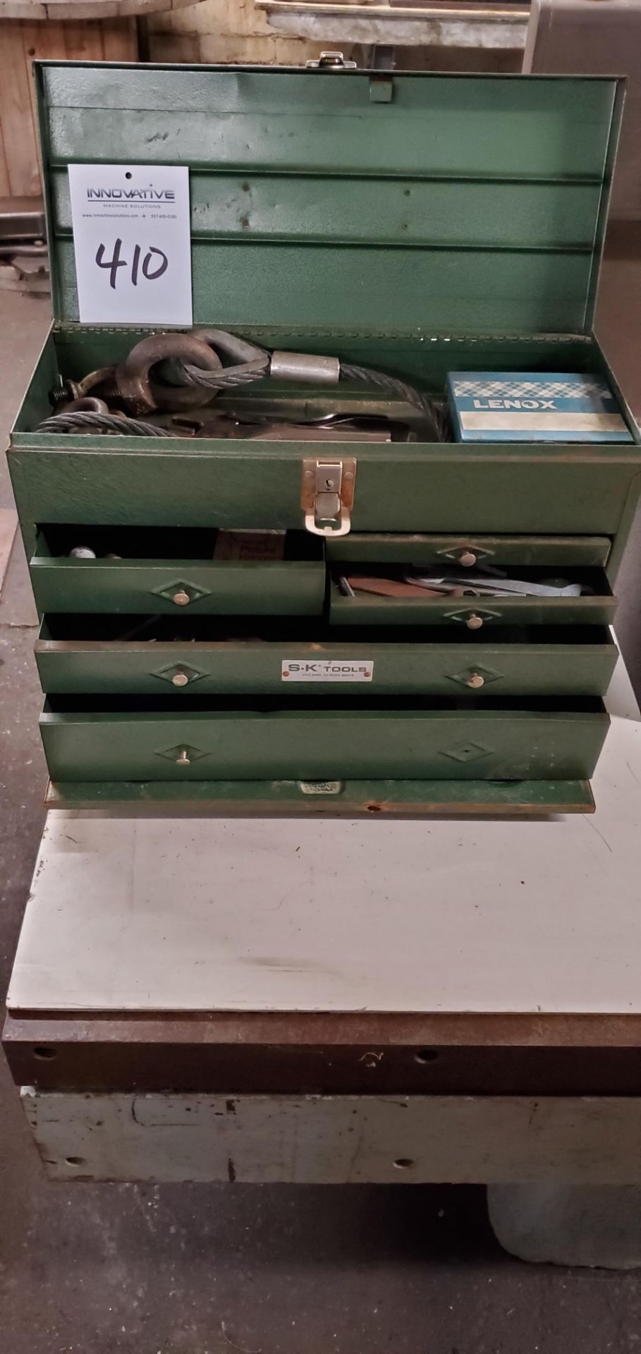 Machinist Tool Box and Contents - Image 2 of 2