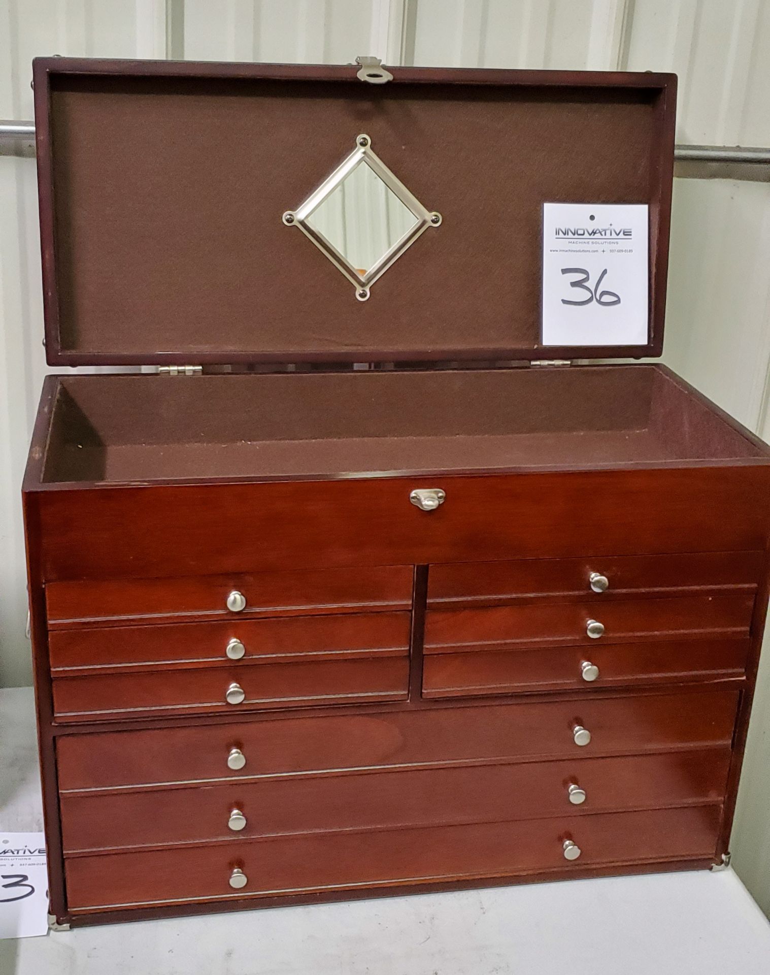 Wooden 9 Drawer Tool Chest