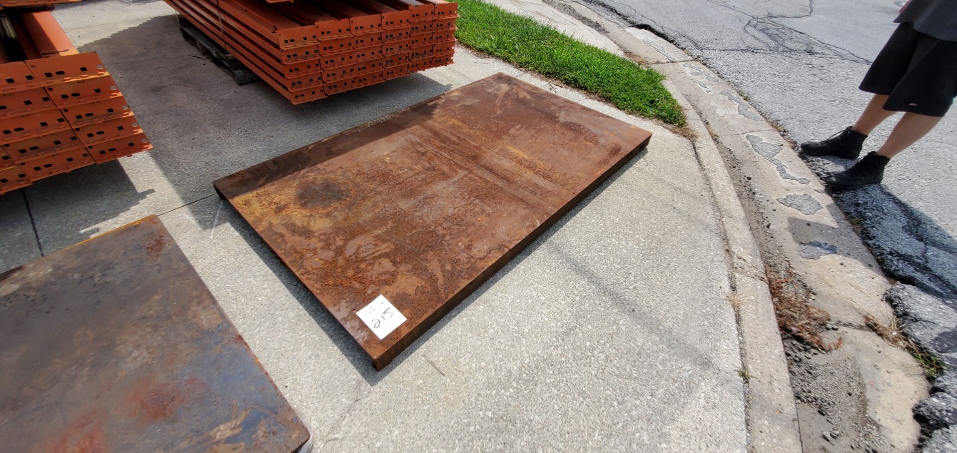 Steel Plate, 3/8" Thickness x 48" x 72", Loading Fee $20