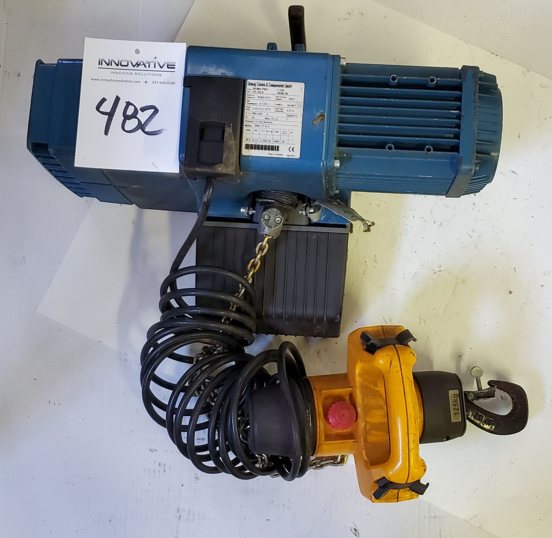 Demag Pro Manulift with DSM-CS Control 125 kg, 3 phase, 380/480 v