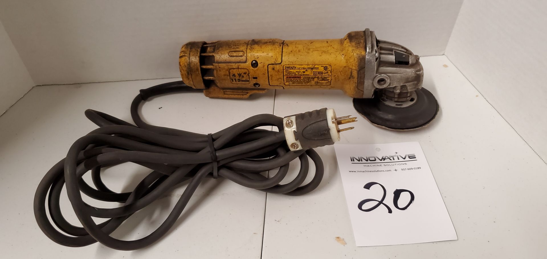 DeWalt 4/12" Angle Grinder