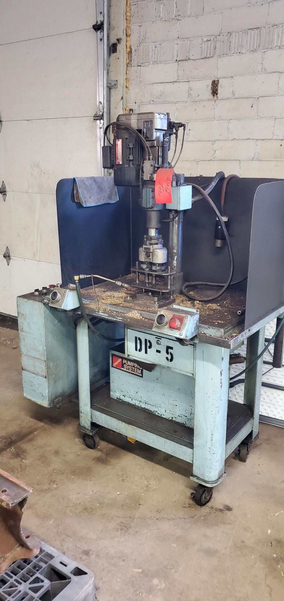 Dadson Model 401850 Drill Press, s/n 083195 with 2-head Drilling Fixture Selfeeder Newtric 3.15" - Image 3 of 3
