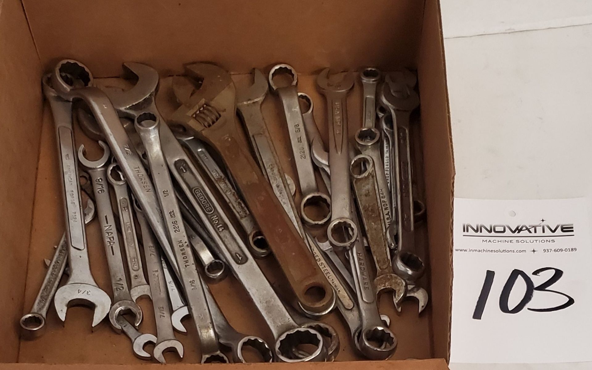 Assorted Combination Wrenches