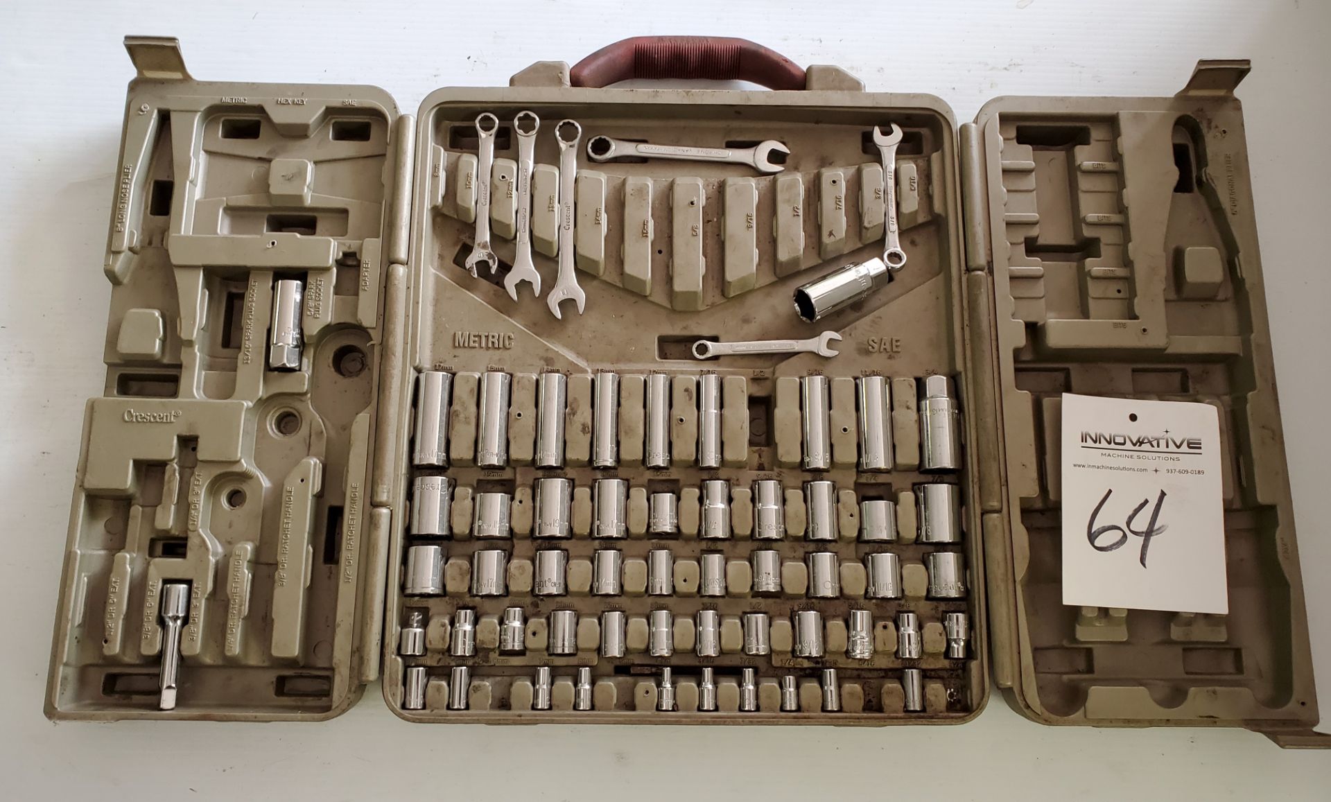 Sockets & Combination Wrench Set, Incomplete