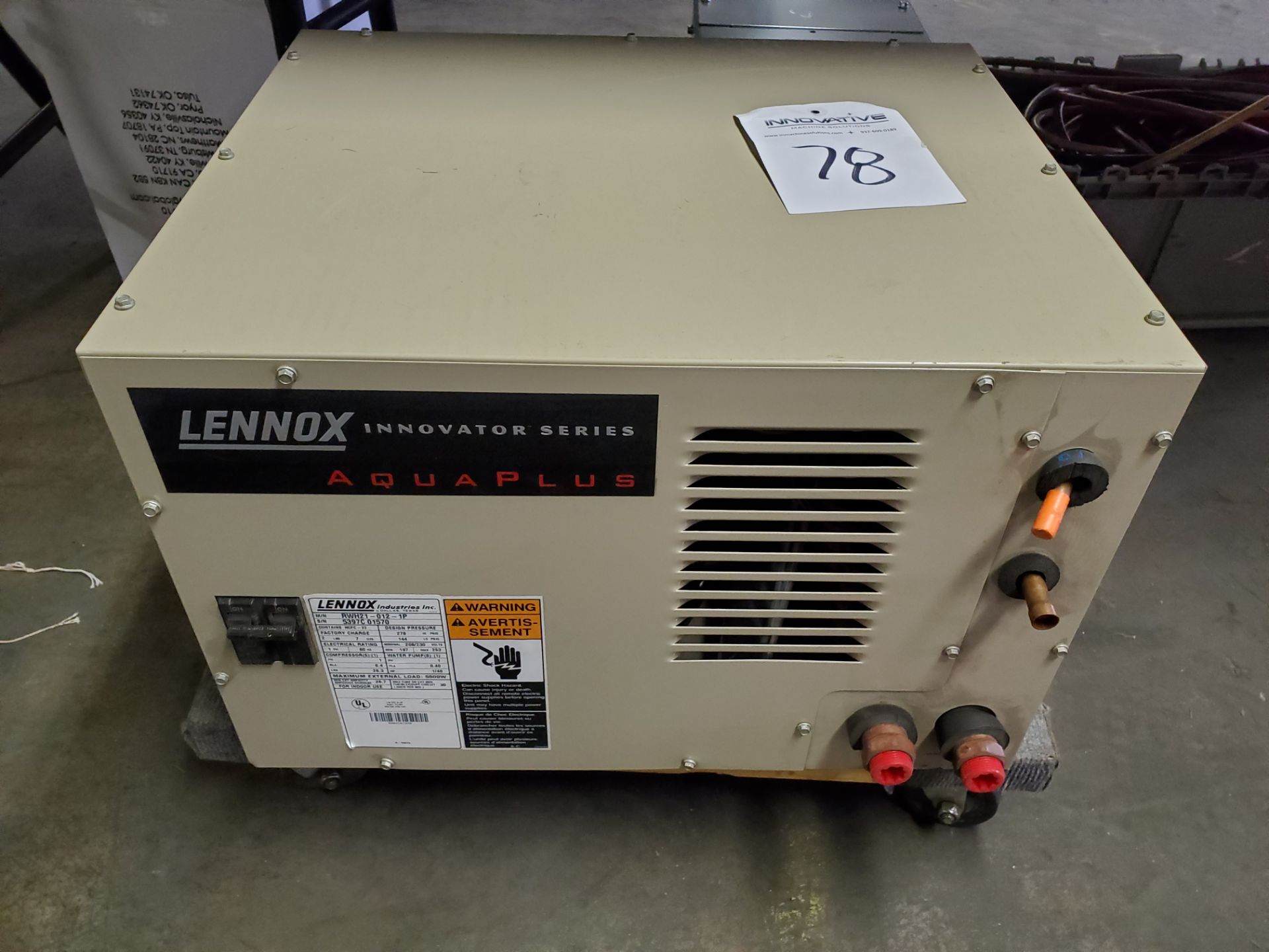 Lennox Innovator Series Aqua Plus