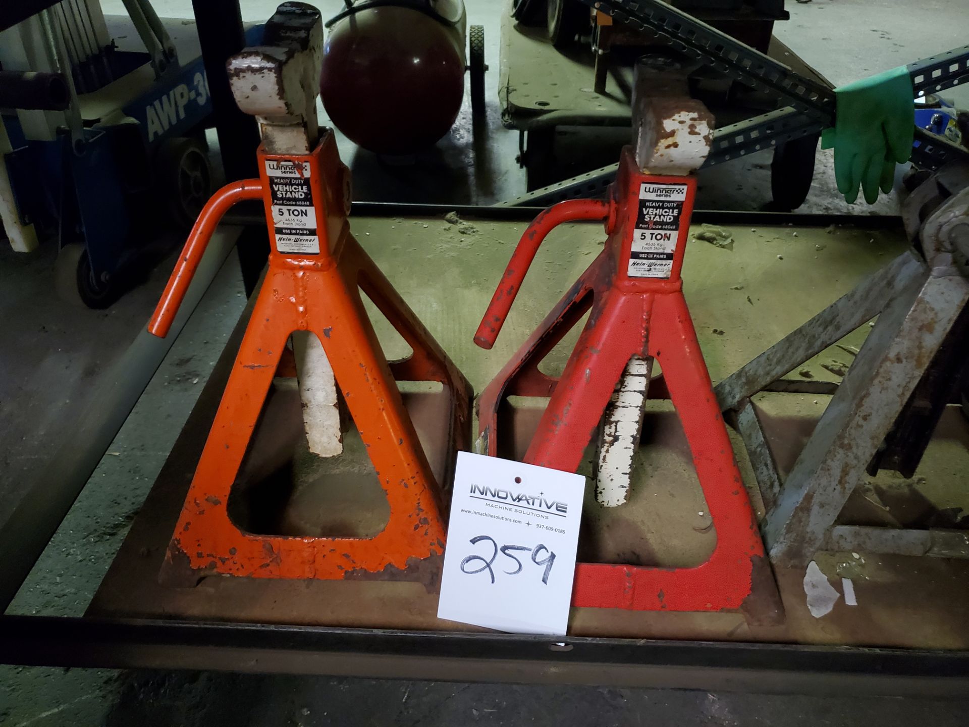 (2) 5-Ton Jack Stands