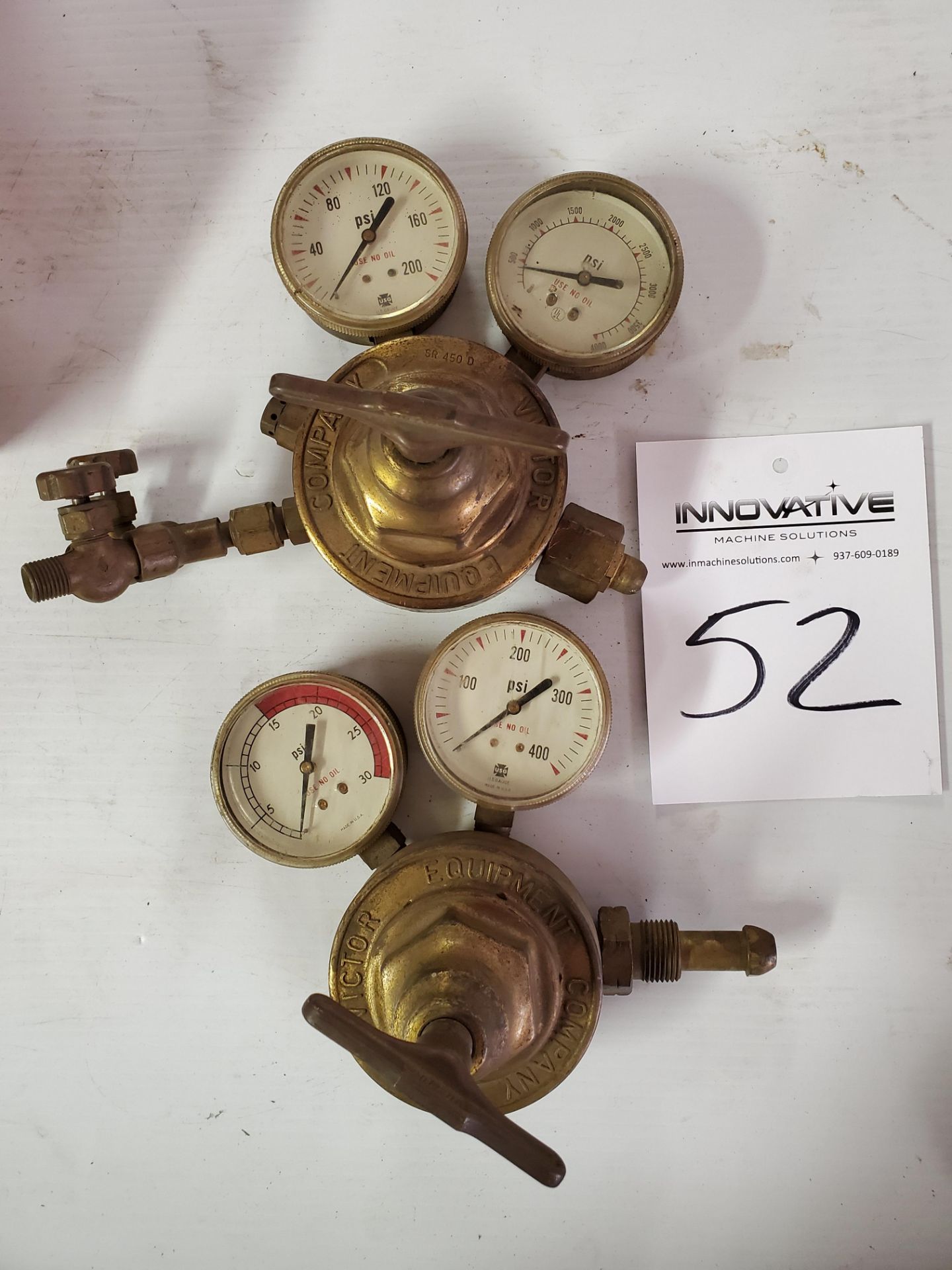 Victor Oxy/Acetylene Torch, Gages and Regulators