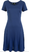 BRAND NEW - BON PRIX - BLUE DRESS SIZE 14/16 RRP £28