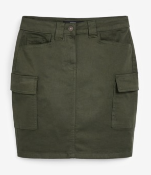 BRAND NEW - NEXT - Khaki Utility Mini Skirt SIZE 16T RRP £18