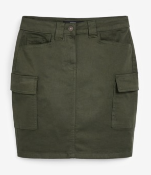 BRAND NEW - NEXT - Khaki Utility Mini Skirt SIZE 16R RRP £32