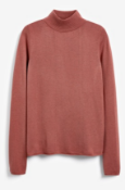 BRAND NEW - NEXT - Blush Funnel Neck Jumper SIZE 14T RRP £24