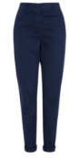 BRAND NEW - NEXT - Navy Chino Trousers SIZE 12P RRP £24