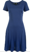 BRAND NEW - BON PRIX - BLUE DRESS SIZE 14/16 RRP £28