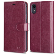 NEW - BOX DAMAGED - OCASE iPhone XR Case, Premium PU Leather iPhone XR case RRP £17.99