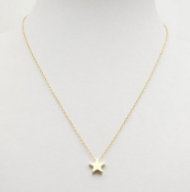 BRAND NEW LADIES ROSE GOLD TONE FIVE POINT STAR NECKLACE AND PENDENT (27)