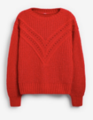 BRAND NEW - NEXT - Red Chevron Jumper SIZE LARGE RRP £25