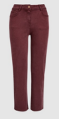 BRAND NEW - NEXT - Berry Soft Touch Cropped Jeans SIZE 14 RRP £26