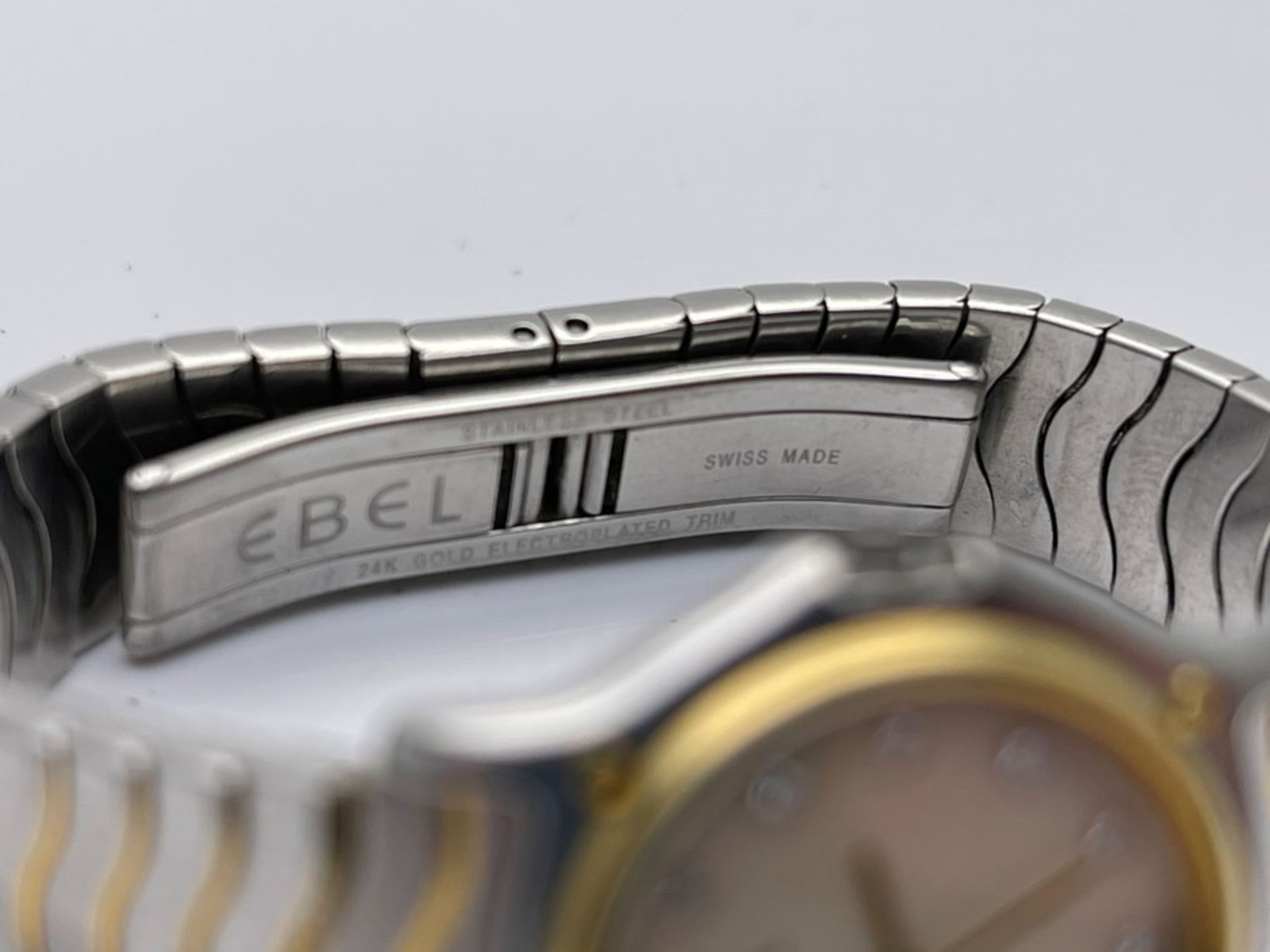 LADIES EBEL WATCH, 18CT YELLOW GOLD AND STAINLESS STEEL - Image 2 of 3