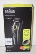 GRADE U- BOXED BRAUN BEARD TRIMMER 3 RRP-£32.99