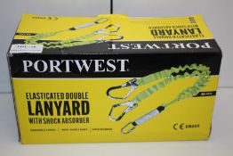 GRADE U- BOXED PORTWEST ELASTICATED LANTARD WITH SHOCK ABSORBER RRP-£28.00