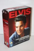 GRADE U- BOXED ELVIS THE LEGENDARY COLLECTION, DVD BOX SET RRP-£20.00