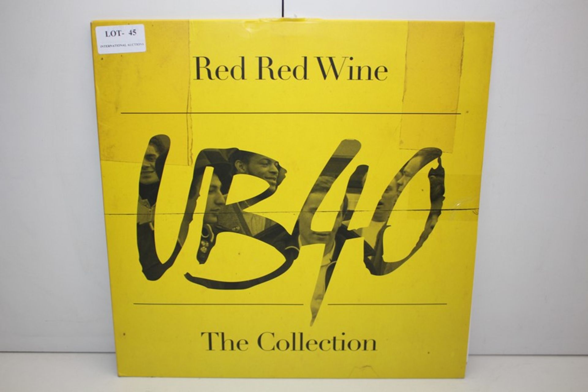 GRADE U- ***VINYL RECORD*** RED RED WINE UB40 THE COLLECTION