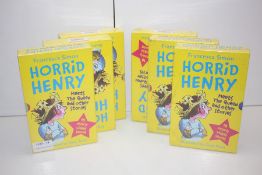 GRADE A- X 6 BRAND NEW SEALERD HORRID HENRY COLLECTIONS, RRP-£19.96each (THIS IS ONE LOT)