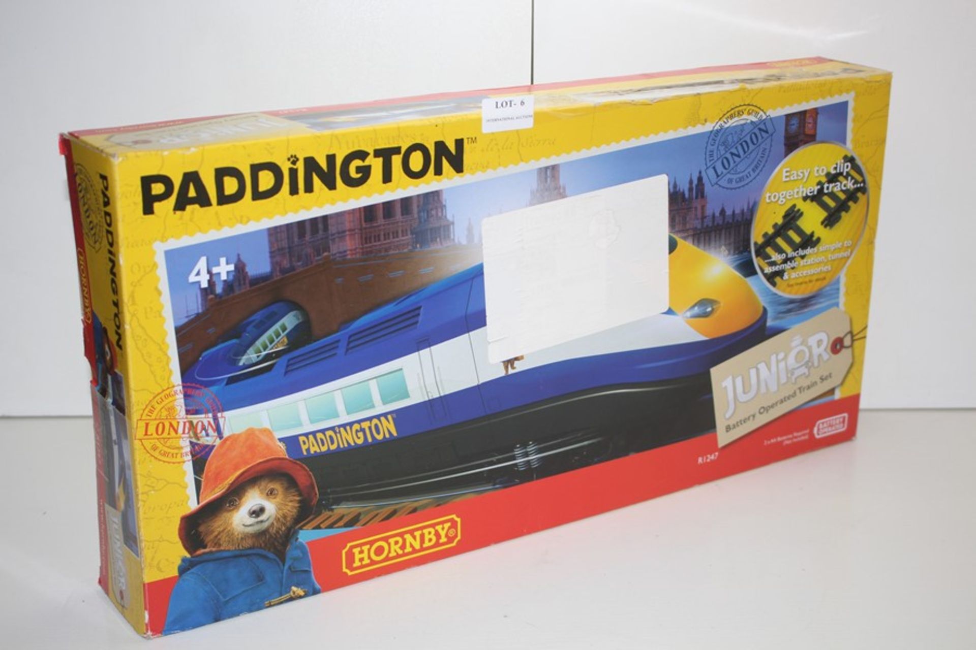 GRADE.U- BOXED PADDINGTON HORNBY TRAINSET MODEL- RI247