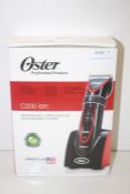 GRADE U- BOXED OSTER C200 ION PROFFESIONAL CORD/CORDLESS RECHARGABLE CLIPPERS RRP-£179.00